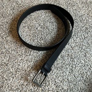 Black Leather Belt Size 38